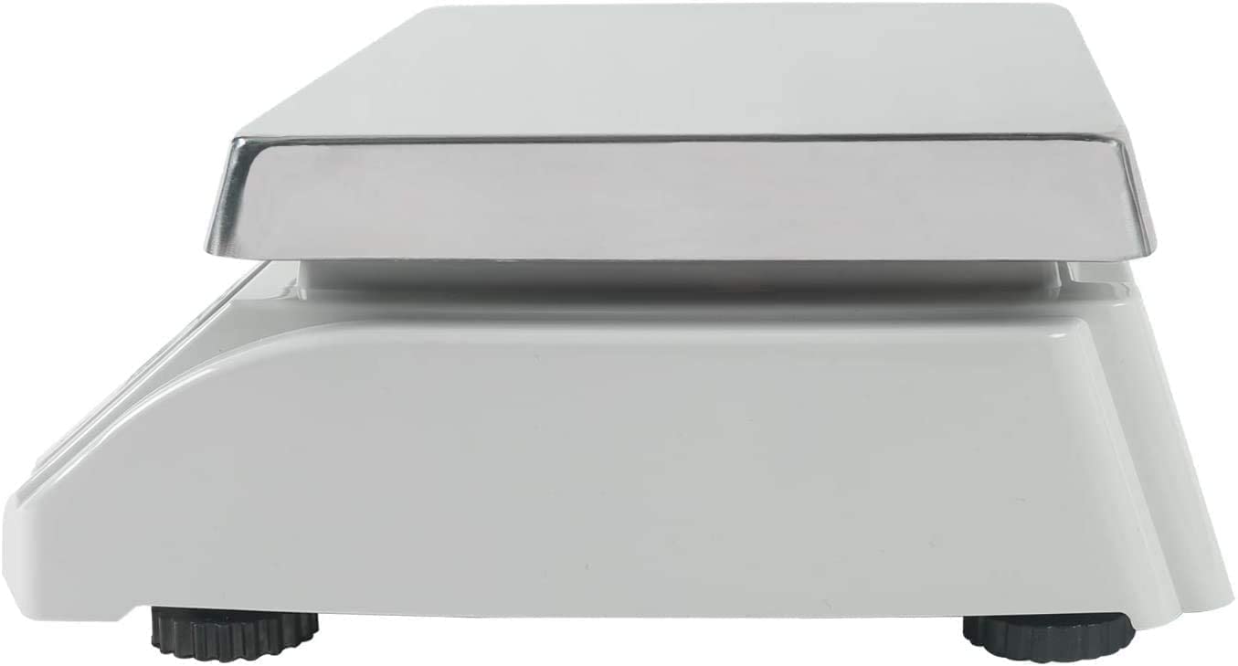 VisionTechShop ACOM APW-200 Digital Portion Control Scale, Lb/Oz/Kg/g Switchable, Low Profile Design, 60lb Capacity, 0.02lb Readability, Single Display, NTEP Legal for Trade COC #18-060A1