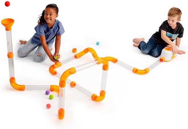 Fat Brain Toys Air Toobz Expansion Pack - Air-Powered STEM Building Toy for Kids & Teens Kids Building Toys STEM Toys for 3+ Year Old