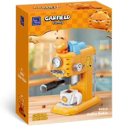 Garfield Funny Machine Series: Coffee Maker 301-Piece Building Block Toy