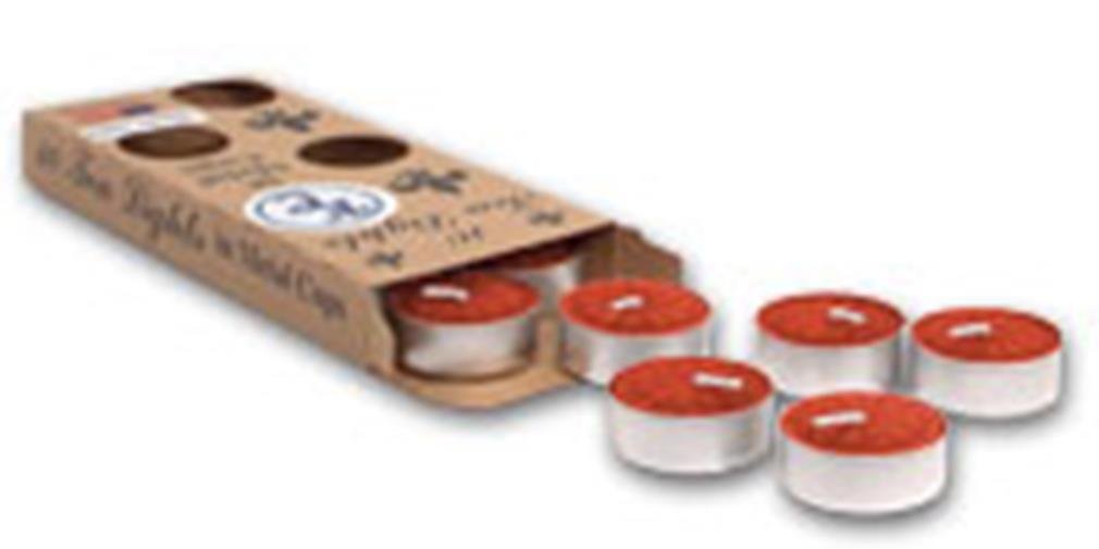 Cranberry Chutney Scented Tea Lights
