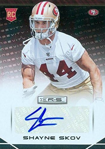 Sports Memorabilia Autograph Warehouse 249526 Shayne Skov Autographed Football Card - San Francisco 49ers Stanford 2014 Panini R&S - No. 183 Rookie