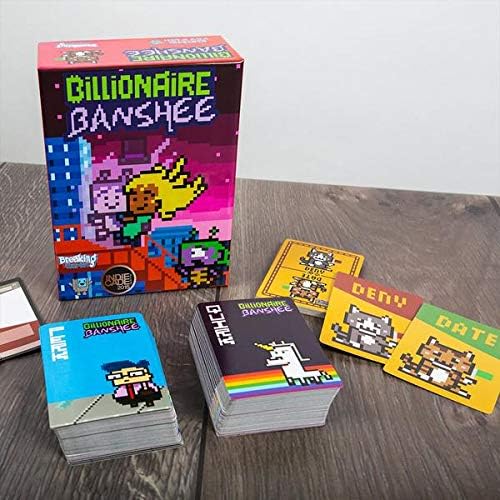 Breaking Games Billionaire Banshee - Fun Party Game for Adults - Perfect Icebreaker for Social Gatherings Great for Friends & Couples 2-15 Players