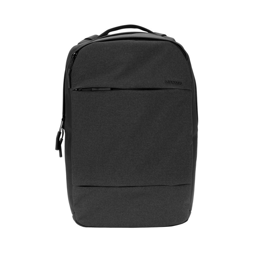 Incase Compact City Backpack – 18L Everyday Travel Tech Backpack and Laptop Bag for Work or School – Three Pockets, 16” Padded Laptop Sleeve, Quick Access Pocket – Black