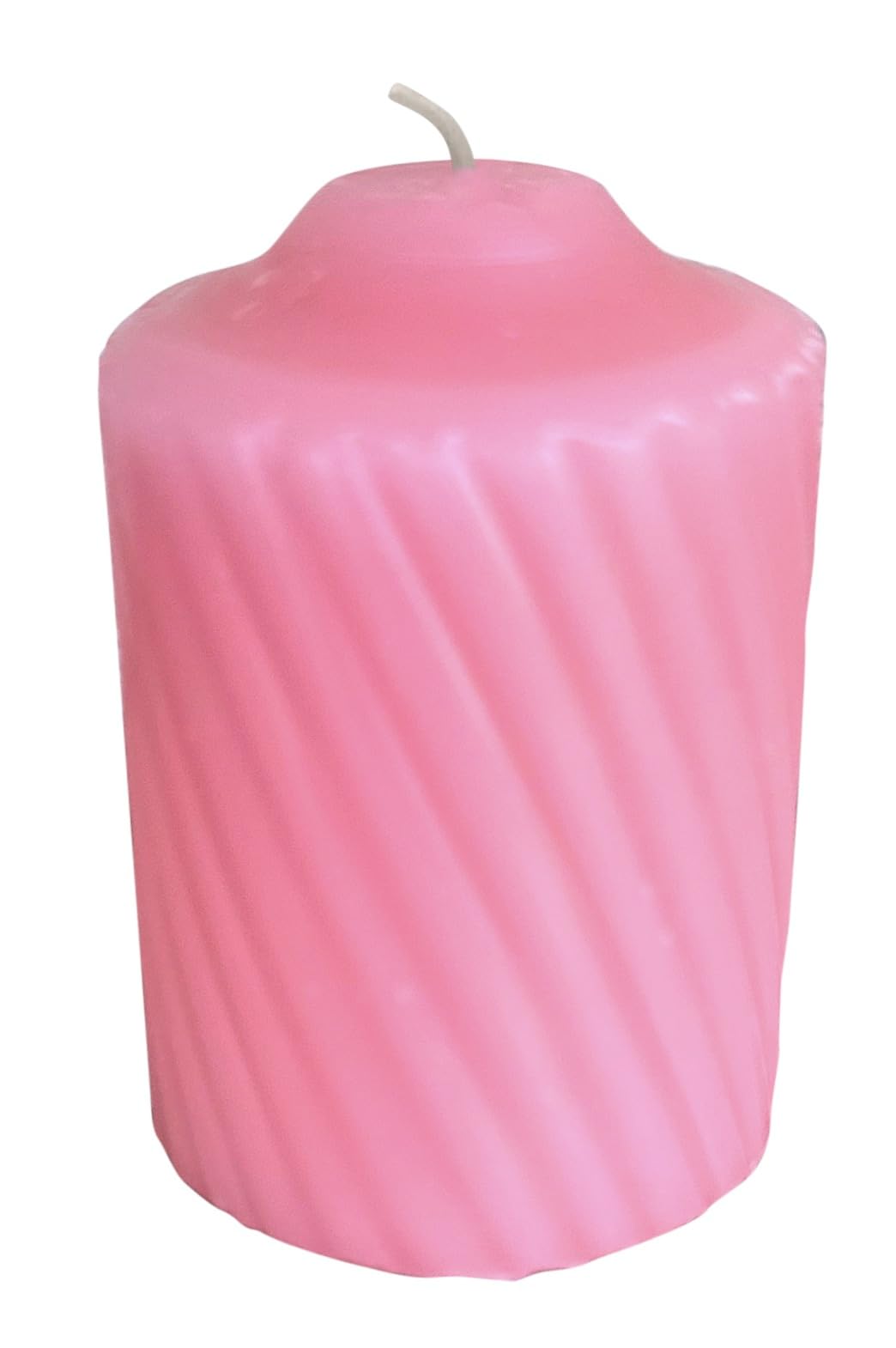 Generic 15 Hour Lightly Scented Votive Candles with a Textured Surface 19 Candles Per Box Made in The USA (Pink/Wildflower Scent)