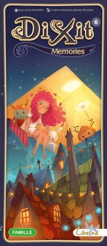 Dixit Memories Board Game EXPANSION - Explore a Fantastical World with 84 Original Art Cards! Creative Storytelling Game for Kids & Adults Ages 8+ 3-6 Players 30 Min Playtime Made by Libellud