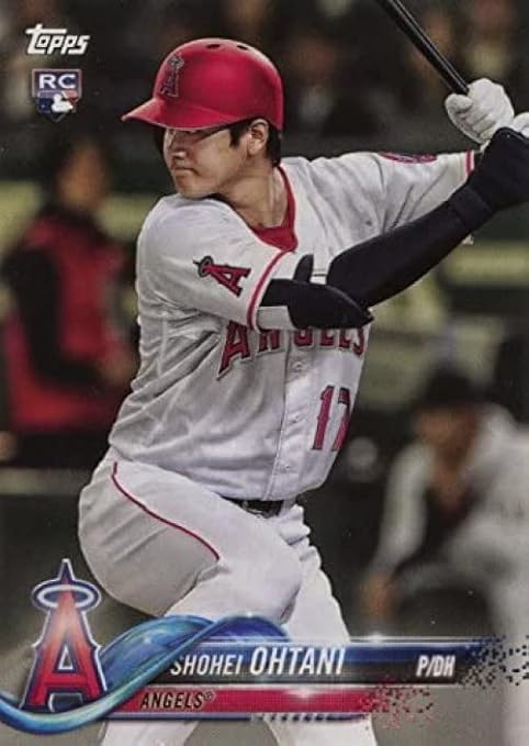 2018 Topps Shohei Otani (Ohtani) Los Angeles Angels Baseball Rookie Card #A17