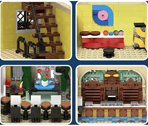 General Jim's Corner Post Office Modular Building Set - 3-Story Design with Post Office Art School Pottery Studio Red Mail Truck & Realistic City Details for Architecture Lovers