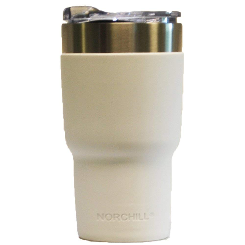 NorChill 30 oz Silicon Tumbler Sleeve, White