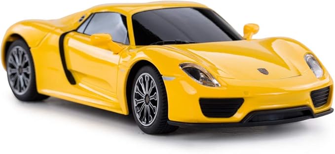 RASTAR 1:24 Scale Porsche 918 Spyder RC Toy Car for Kids