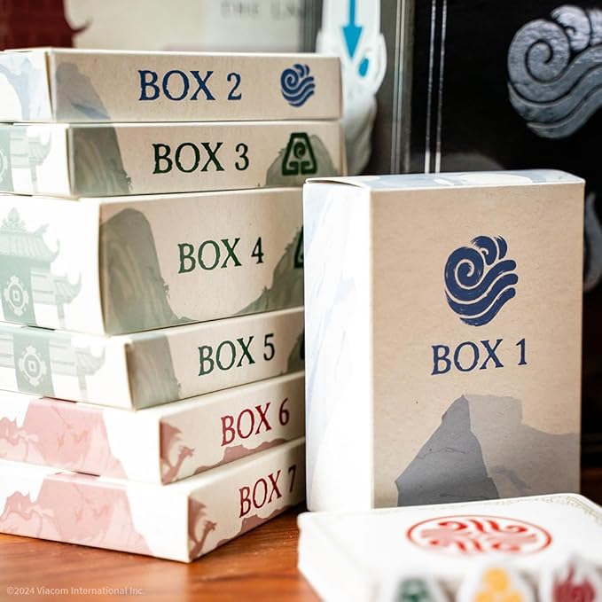 Avatar: The Last Airbender: Aang's Destiny Cooperative Deck Building Strategy Board Game Play as Aang Katara Appa & More Fun for Family Game Night Ages 10+ 2-4 Players 60 Minutes