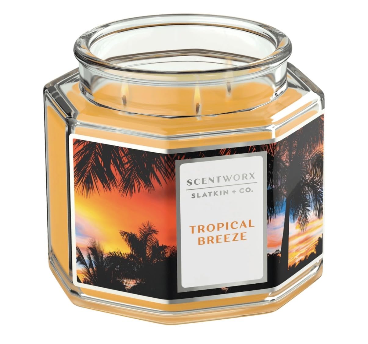 ScentWorx Tropical Breeze 3-Wick Candle