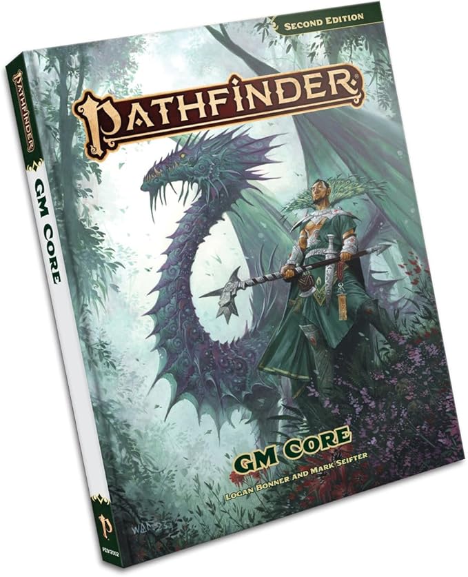 Pathfinder GM Core (P2) - Second Edition Remaster Game Master Rulebook 336 Pages with Monster Creation & Magic Items