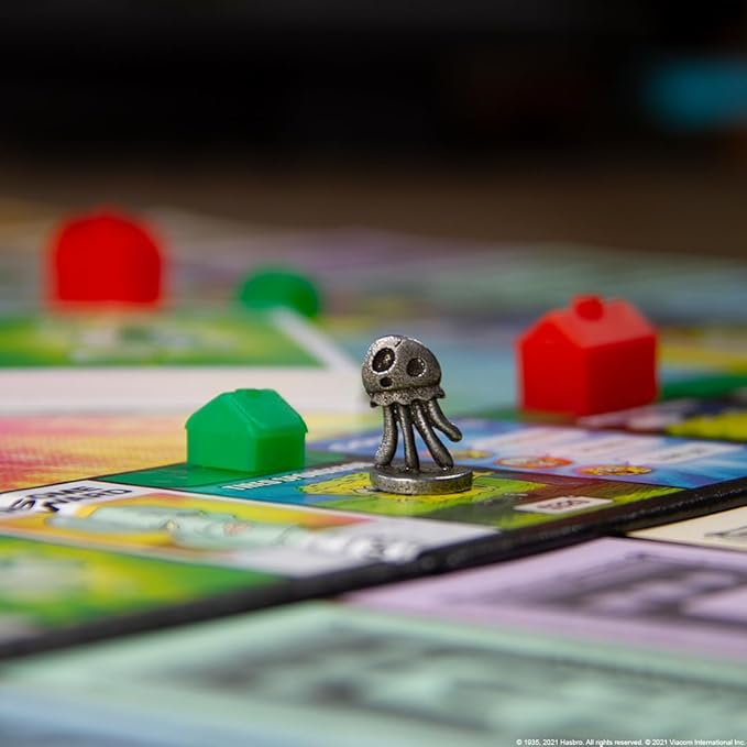 Monopoly Spongebob Squarepants Meme Edition | Based on Nickelodeon Show | Featuring Familiar Memes of Locations Episodes and Characters | Officially-Licensed & Collectible Monopoly