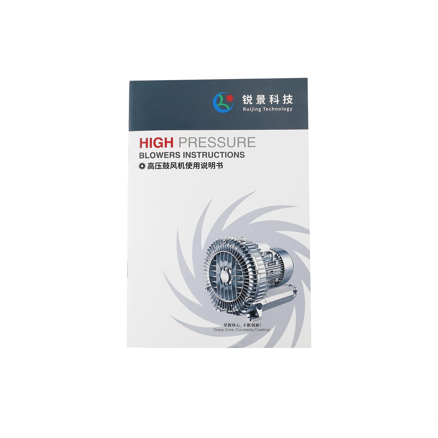 HLBTK 2LG5107AA21 2LG510-7AA21 2HP Regenerative Blower 110-120V 150 CFM 1.75 kW Vacuum Pump Fits for Industrial Air Blowing, Aeration, Vacuum Systems
