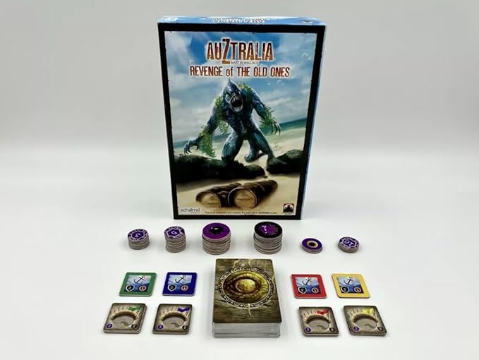 Auztralia Revenge of The Old Ones by Stronghold Games | Ages 14+ | 1-5 Players