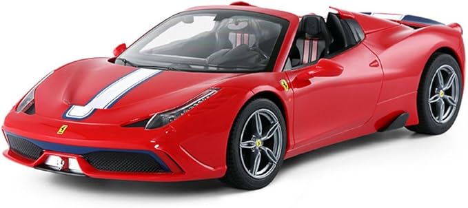 Rastar RC Car | Radio Remote Control Car 1/14 Scale Ferrari 458 Special A Model Toy Car for Kids Auto Open & Close Red
