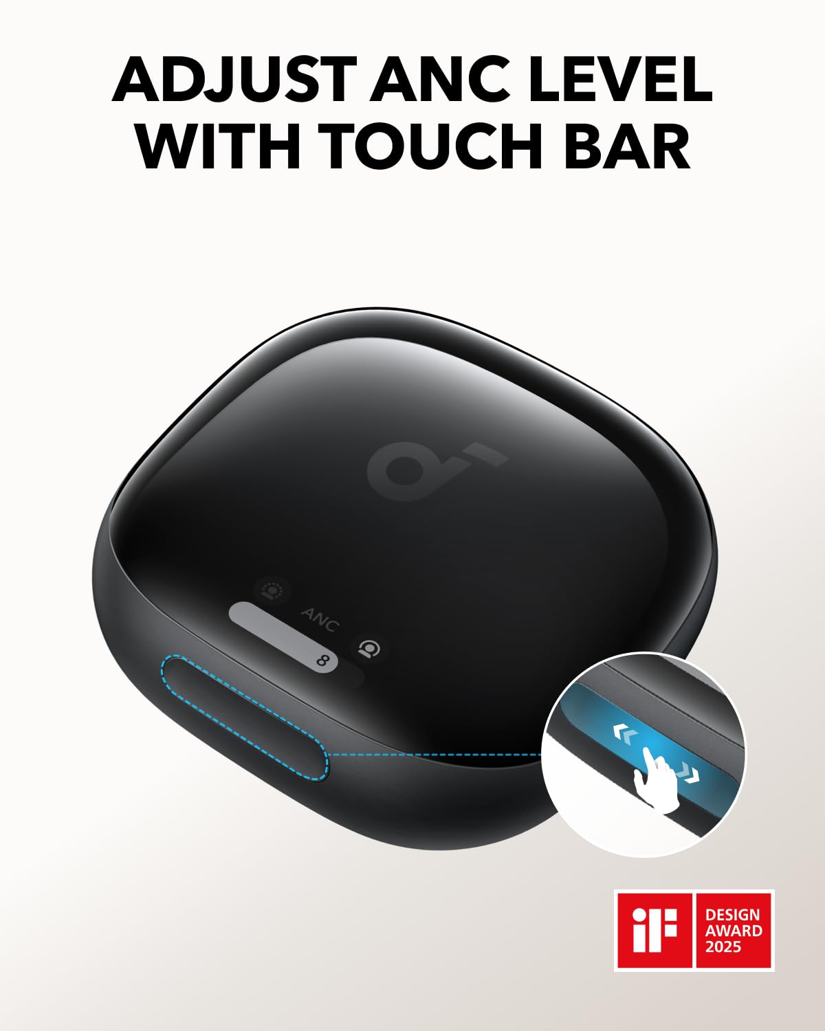 Soundcore Liberty 4 Pro by Anker, Noise Cancelling Wireless Earbuds, 7-Sensor and Real-Time Adaptive Noise Cancelling, 2× Faster Charging, Studio-Level Hi-Fi Music, Clear Calls with 6 Mics and AI