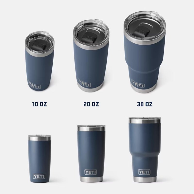 YETI Rambler 20 oz Tumbler, Stainless Steel, Vacuum Insulated with MagSlider Lid, Key Lime