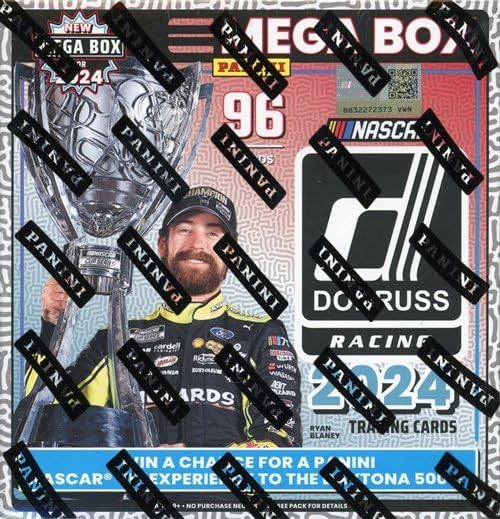 2024 Panini Donruss Nascar Racing HUGE Factory Sealed MEGA Box with (2) AUTOGRAPH or MEMORABILIA & 96 Cards! Includes (24) INSERTS or PARALLELS! Including (6) VELOCITY PARALLELS!