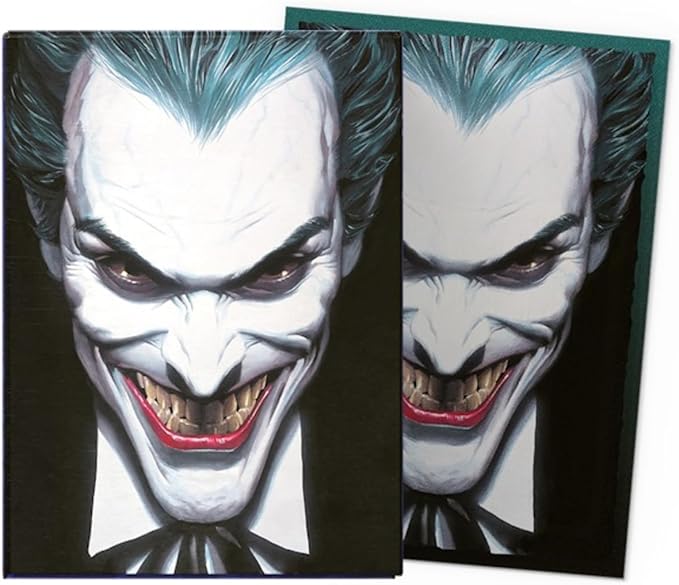 Dragon Shield Sleeves - Limited Edition Brushed Art: Joker No.6-100CT Matte Dual Art Card Sleeves - Compatible with Magic The Gathering Pokémon and Yugioh TCG & LCG - Top Loader