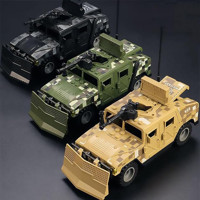Military Vehicles Building Blocks Sets Compatible with Lego Military Off-Road Vehicle Set Army Model Kit STEM Toys for Boys Kids and Teens Ages 8-14(Green)