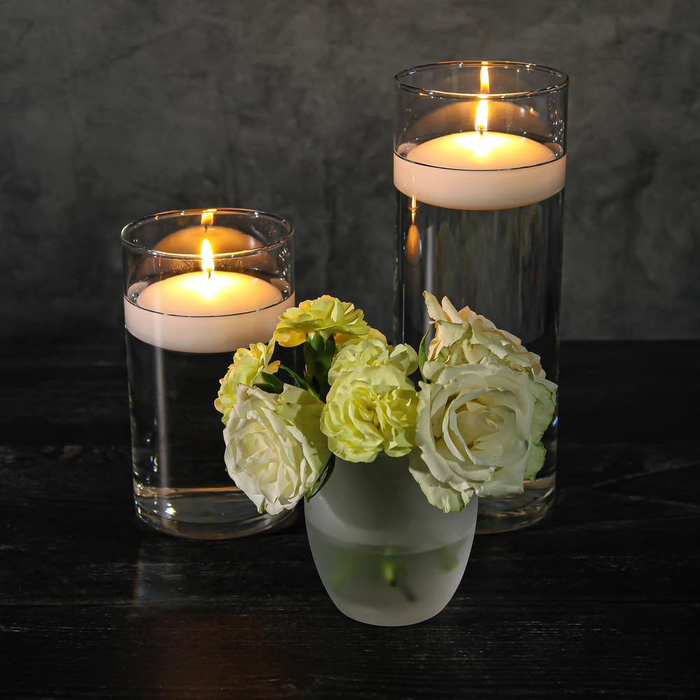 3" White Richland Floating Candles Set of 36