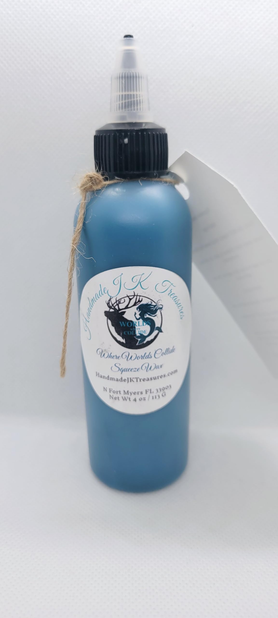 Handmade JK Treasures Where Worlds Collide Self-Care Bundle Gift Set, Candle, Wax Melts, and Squeeze Wax