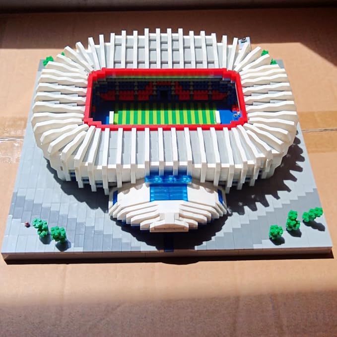 3800+ Paris Soccer Stadium Micro Bricks Building Kit for Adult Fans Pride- 3D Puzzle Artistic Challenge & Home Decor Piece