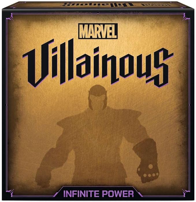 Ravensburger Marvel Villainous: Infinite Power Strategy Board Game - Engaging Brain Teaser for Ages 12 & Up | Unique Marvel Characters | Adjustable Difficulty | Great for Marvel Fans