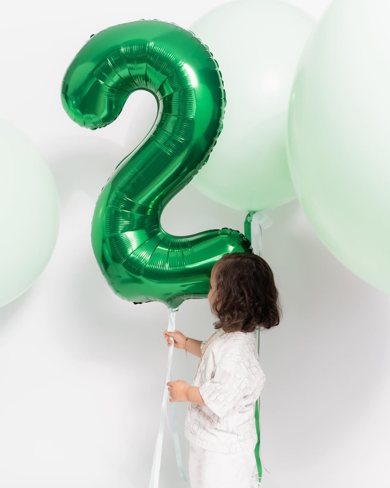 Green Number 26 Balloon 40 inch, 26 Number Balloons, 26th Green Birthday Decorations, 26 Year Old Women Men Party Supplies, St. Patrick's Day Games Theme Birthday Decorations