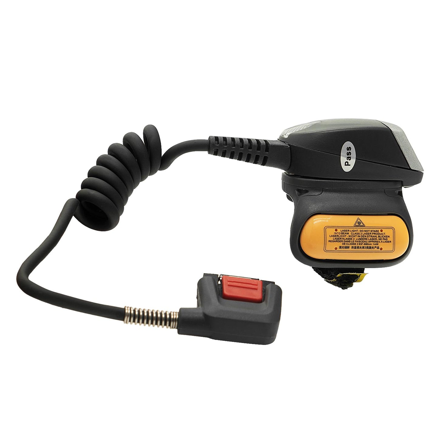 RS4000 Finger Ring Scanner 1D Laser Corded Barcode Reader for Zebra WT6000 Wearable Mobile Computer, Snsitive Accuracy Scanning (RS4000-HPCSWR)