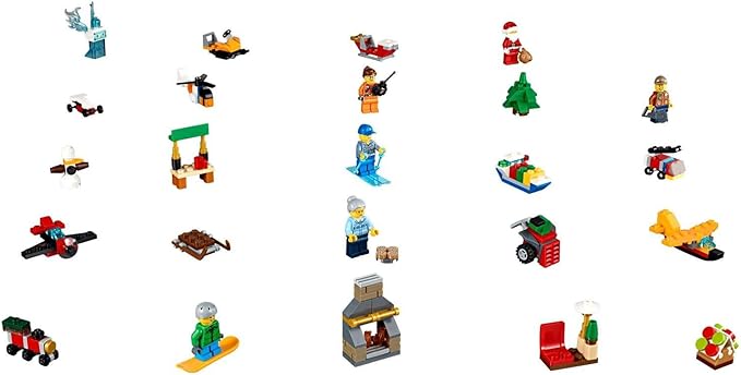 LEGO 6174567 City Advent Calendar 60155 Building Kit