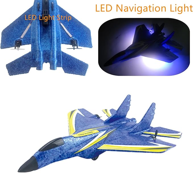 Remote Control Airplane for KidsRC Airlane RTF2 Channels RC Plane with Gyro Durable EPP Foam RC Jet Toys for Indoor & Outdoor Easy to Fly RC Aircraft for Adults & Beginner