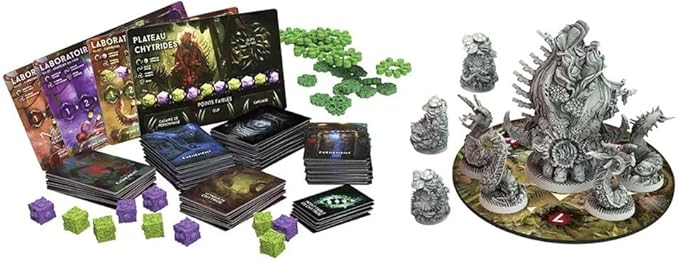 Rebel Studio Nemesis Lockdown Stretch Goals Board Game - Exclusive Content Enhance Your Sci-Fi Horror Adventures! Strategy Game for Kids & Adults Ages 14+ 1-5 Players 90-180 Min Playtime
