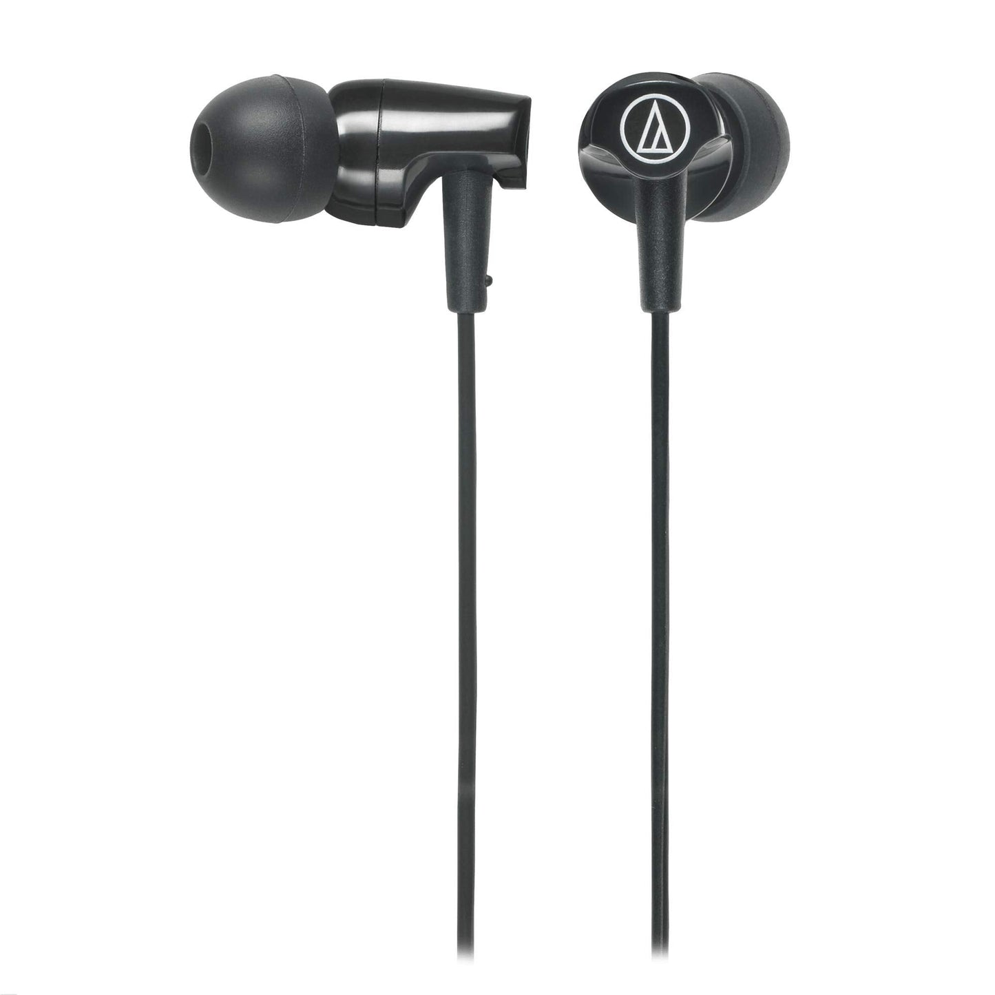 Audio-Technica ATH-CLR100iSBK SonicFuel In-Ear Headphones with In-Line Microphone & Control, Black