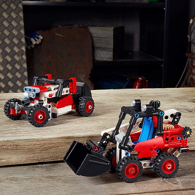 LEGO Technic Skid Steer Loader 42116 Model Building Kit for Kids Who Love Toy Construction Trucks New 2021 (139 Pieces)