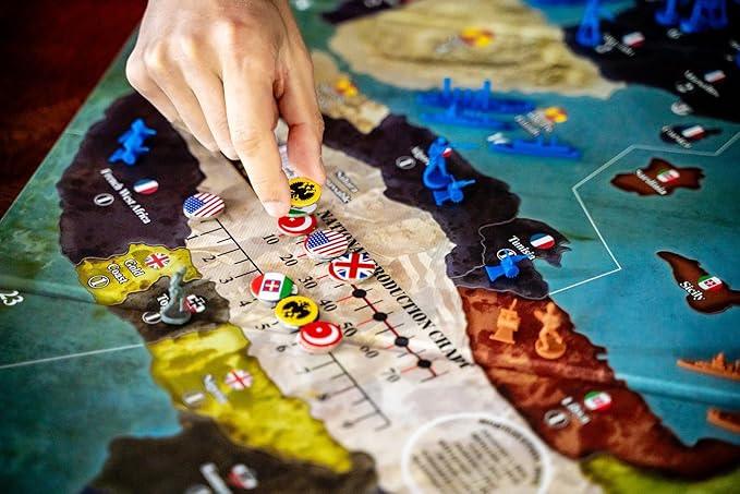 Renegade Game Studios Axis & Allies: WWI 1914 Board Game Strategy Multiplayer War Game for 2-8 Players