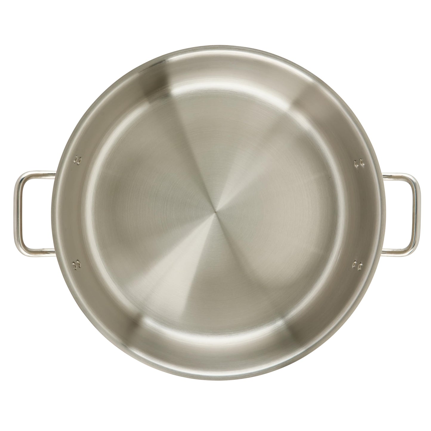 Winco Commercial-Grade Stainless Steel Brazier with Lid, 20 Quart