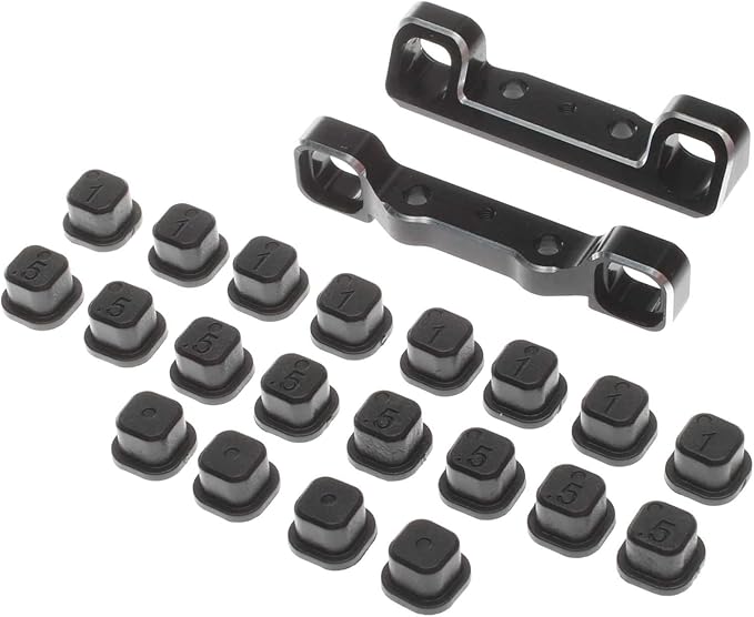 TEAM LOSI RACING Adjustable Pivot Set C & D Black 22 5.0 TLR334062 Electric Car/Truck Option Parts