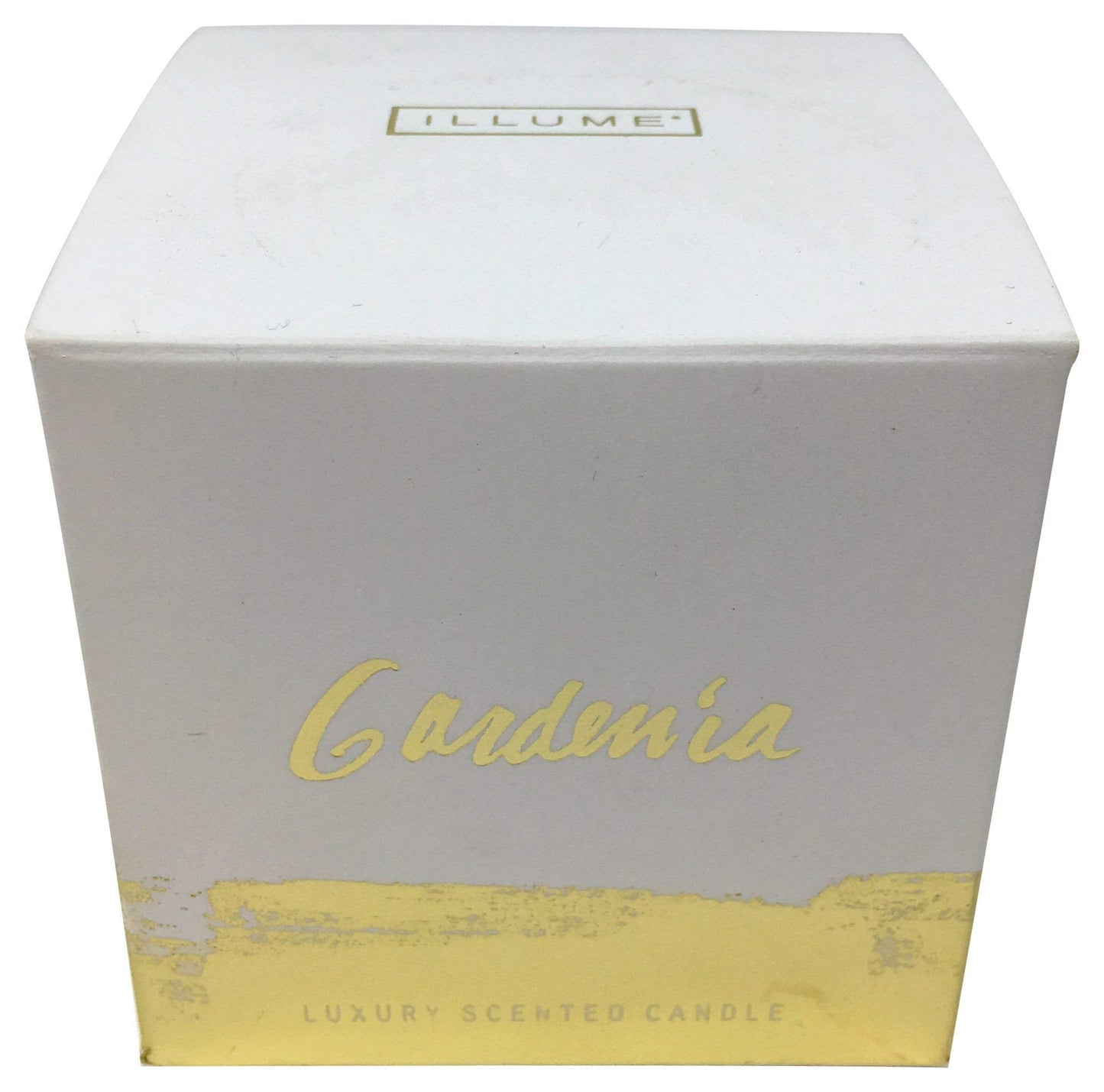Illume Gardenia Soy Candle, Demi Boxed Glass, Clear, 4.8 oz.
