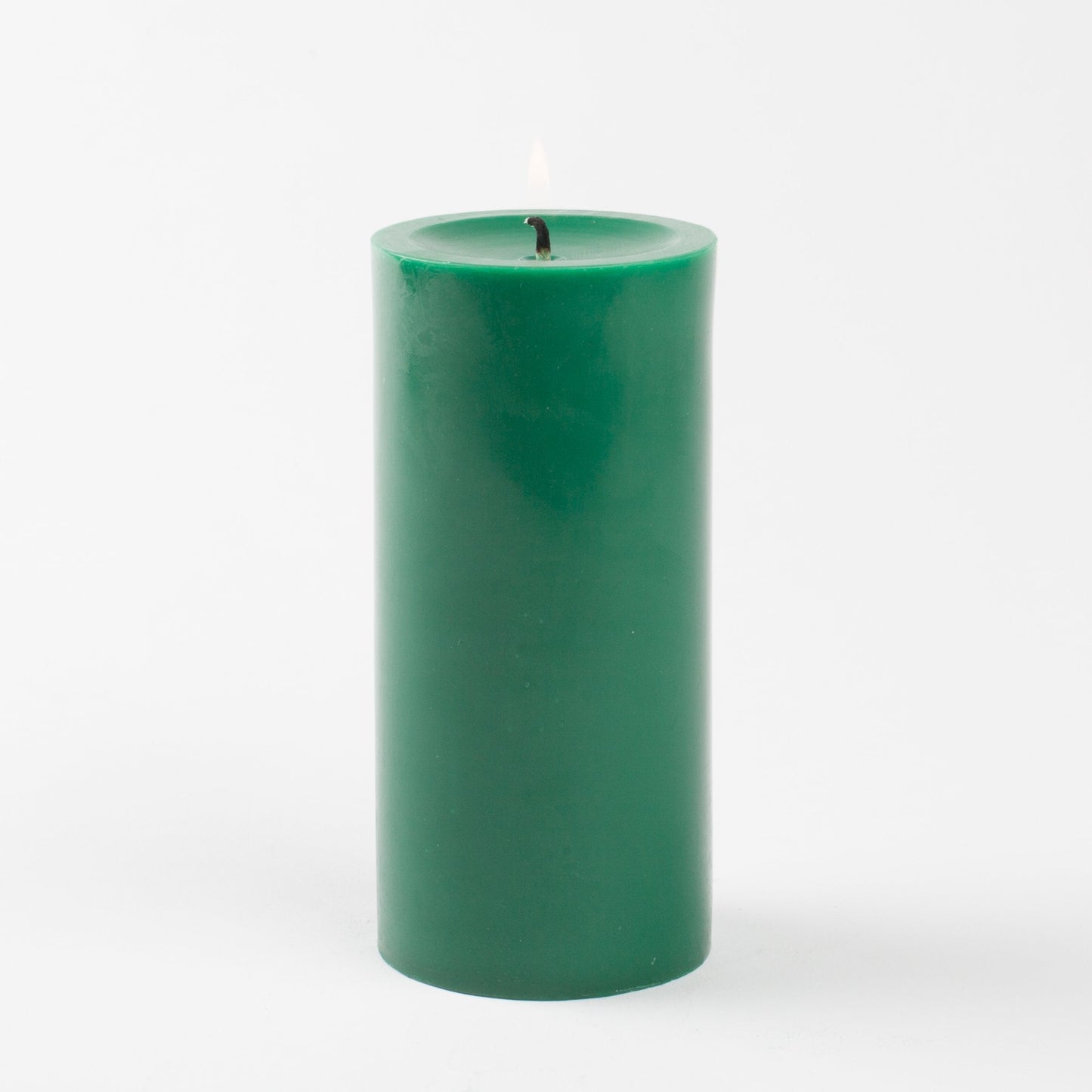 Richland® 3" X 6" Hand Poured Pillar Candle Dark Green Set of 12