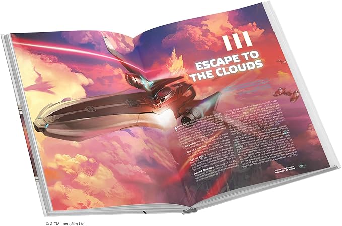 Asmodee Star Wars: Edge of The Empire Roleplaying Game The Jewel of Yavin Adventure Module - Heist Set in Bespin’s Cloud City Detailed Locations & Campaign Tools RPG for Ages 14+ 3-5 Players