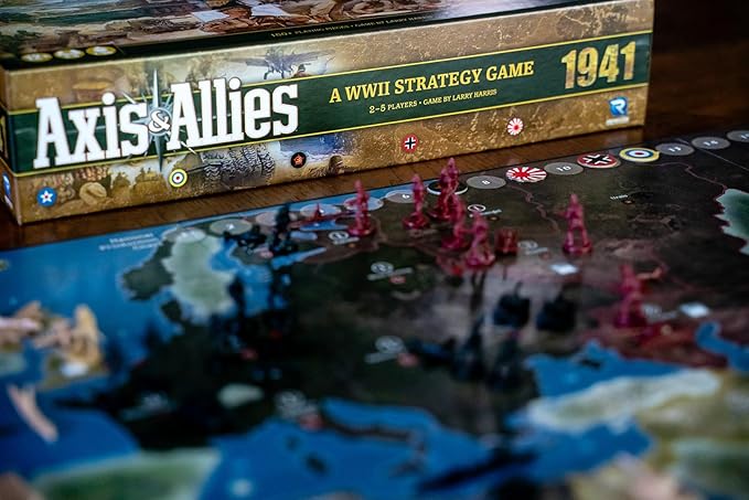 Renegade Game Studios Axis & Allies 1941 Board Game WWII Strategy Wargame for 2-5 Players Ages 12+ 1-3 Hour Gameplay with 160 Miniatures