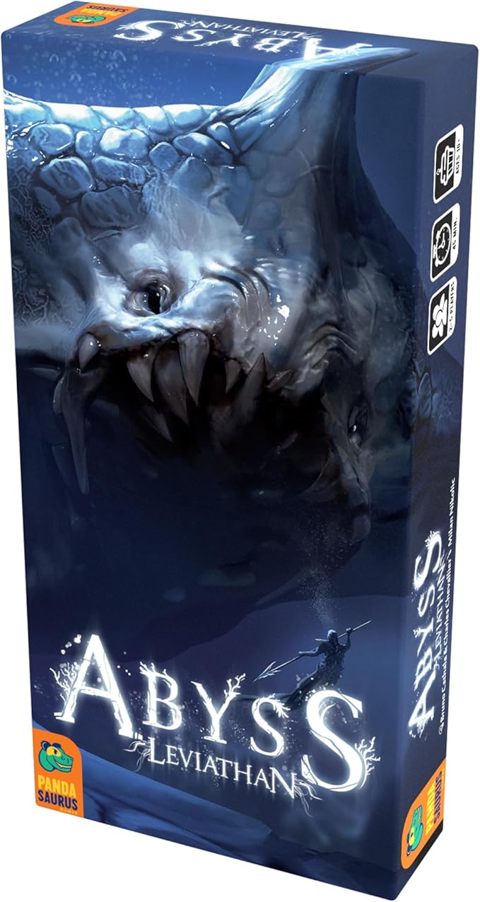 Abyss Leviathan Board Game Expansion - Adds Sea Monster Battles Border and New Lords Strategy Game for Kids & Adults Ages 14+ 2-5 Players 30-60 Minute Playtime Made by Pandasaurus Games