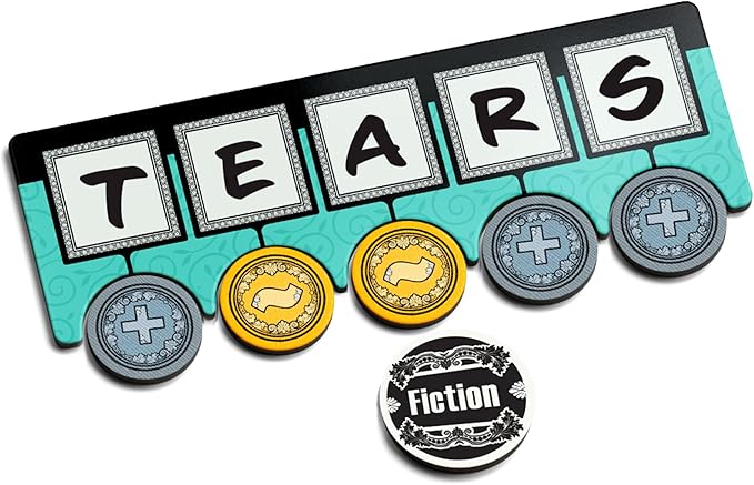 Allplay Fiction Banned Books Board Game | Cooperative Word Deduction & Bluffing Game | 2–10 Players 20–30 Min Playtime Logic Puzzle Party Game
