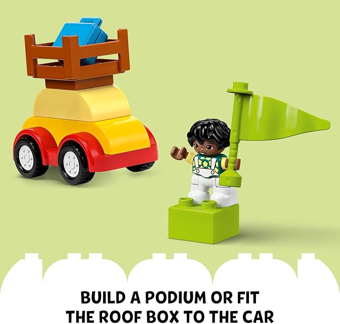 LEGO DUPLO Classic Cars and Trucks Brick Box Building Blocks - Learning & Educational STEM Toys for Toddlers Ages 1.5+ Years - Develops Fine Motor Skills - Gift for Toddler Birthday - 10439