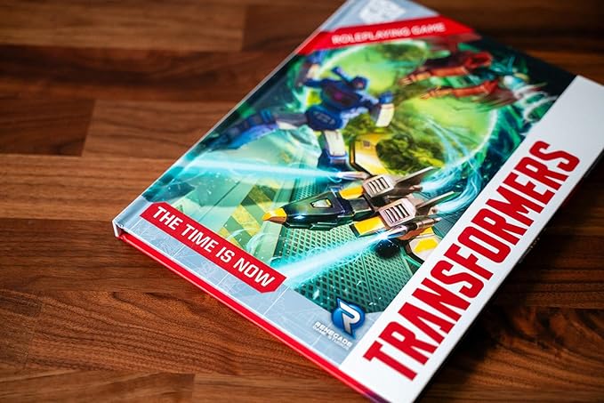 Renegade Game Studios Transformers RPG Adventure Book The Time is Now Hardcover Campaign Module for 4-6 Characters