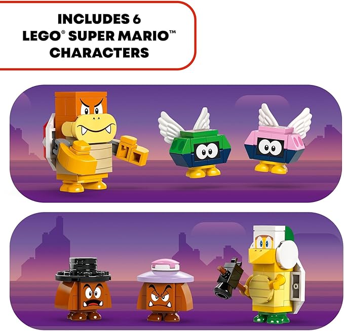 LEGO Super Mario The Bowser Express Train Toy - Building Toys for Boys & Girls Ages 9+ Years - Pretend Play W/Minifigures - Gift Idea for Kids - 71437