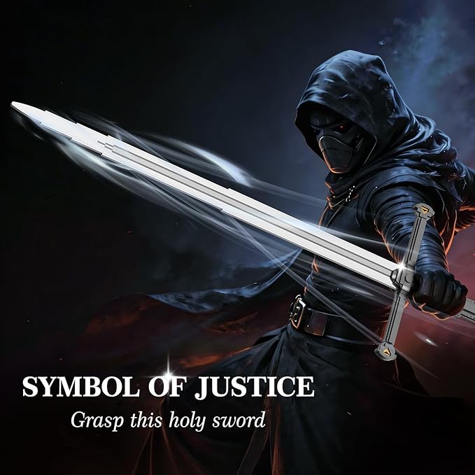 Epic Medieval-Style Sword Building Sets. Anime RPG Toy Narthil for Display Collectors & Roleplay. DIY Assembly Model for Home & Office Decor for Fans Adults & Kids 8+ (521 PCS)