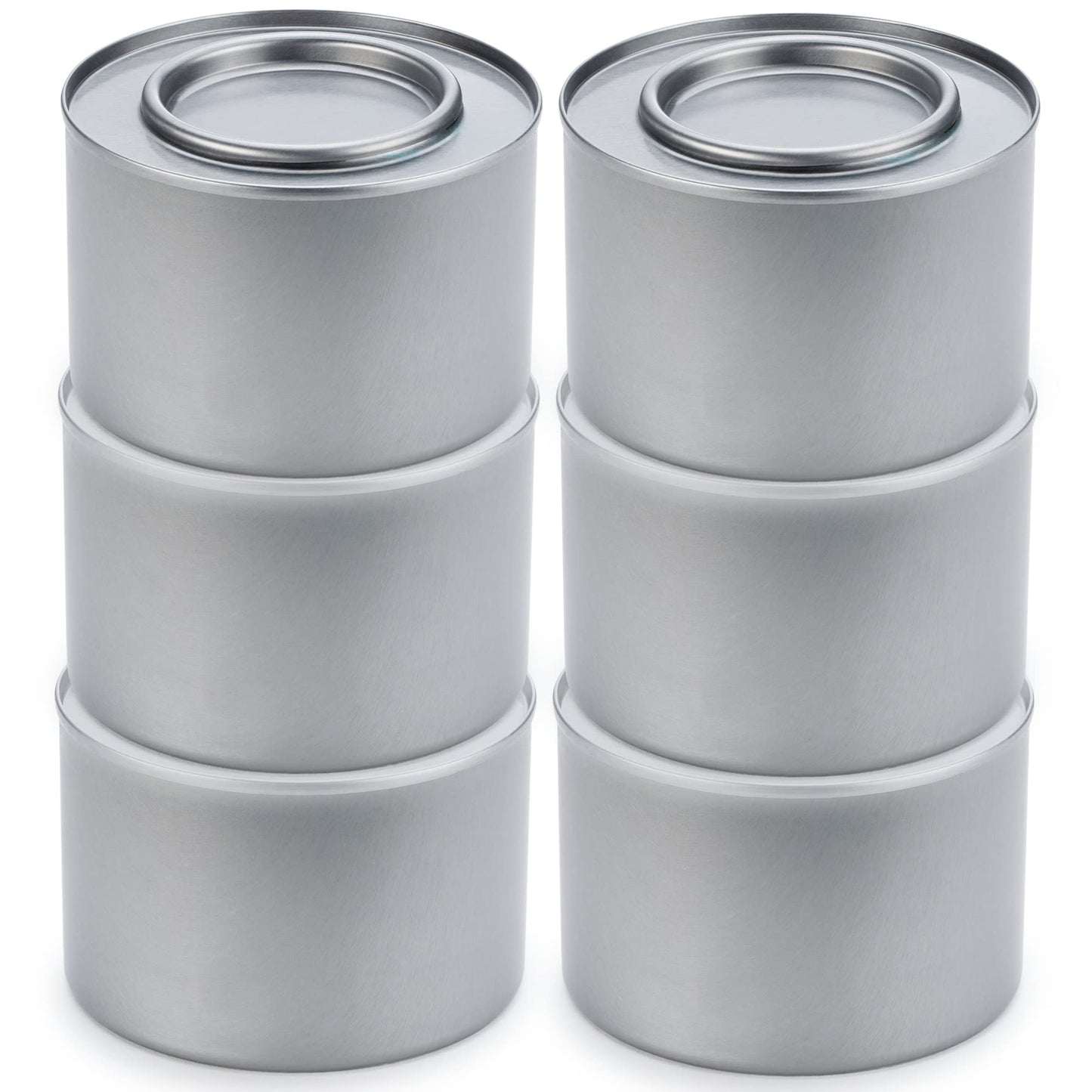 Food Warmer Gel Cans for Chafing Dish (Set of 6 Gel Warming Cans) - Food Warmers for Parties, Buffet Trays, Catering Dishes - Disposable Chafing Burners to Keep Food Warm - Best Food Heaters